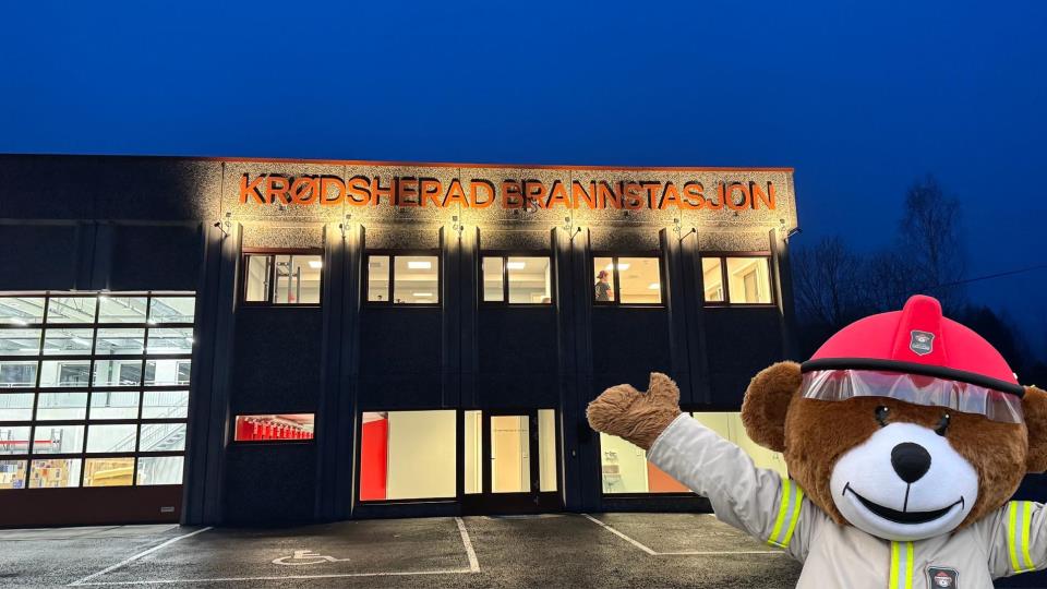 Lenke til artikkel: Velkommen til åpning av nye Krødsherad brannstasjon!