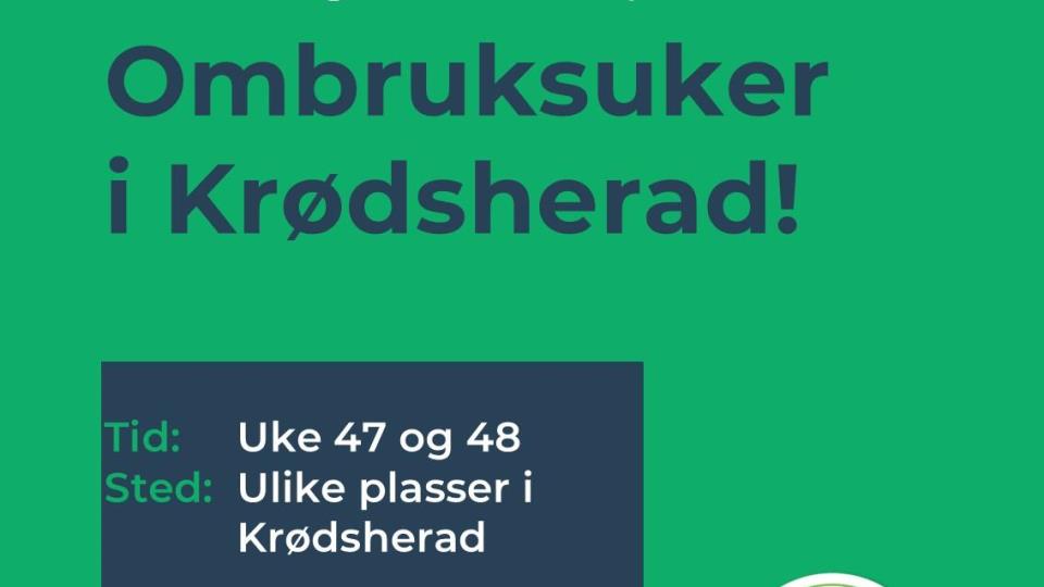 Lenke til artikkel: Ombruksuker i Krødsherad!