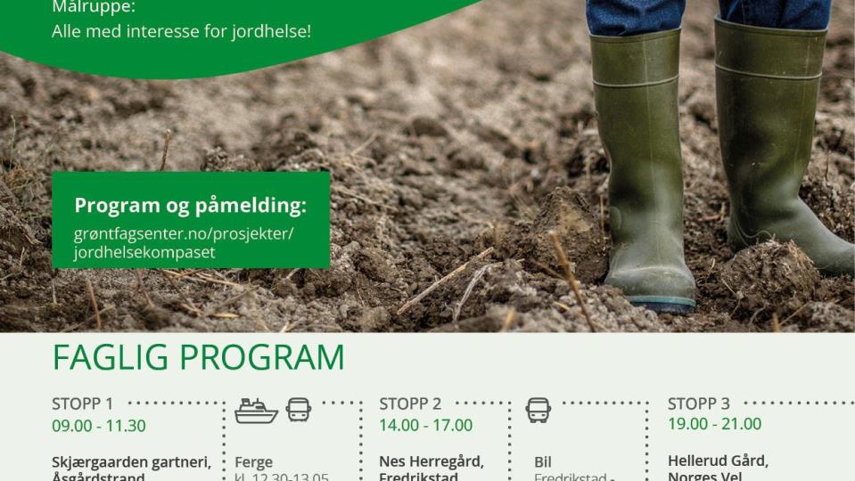 Lenke til artikkel: Bli med på faglig reise om jordhelse 8. august – se ulike tilnærminger i praksis
