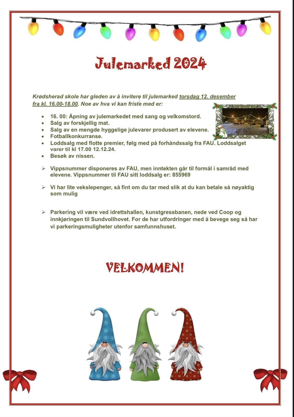 Invitasjon og program - Klikk for stort bilde