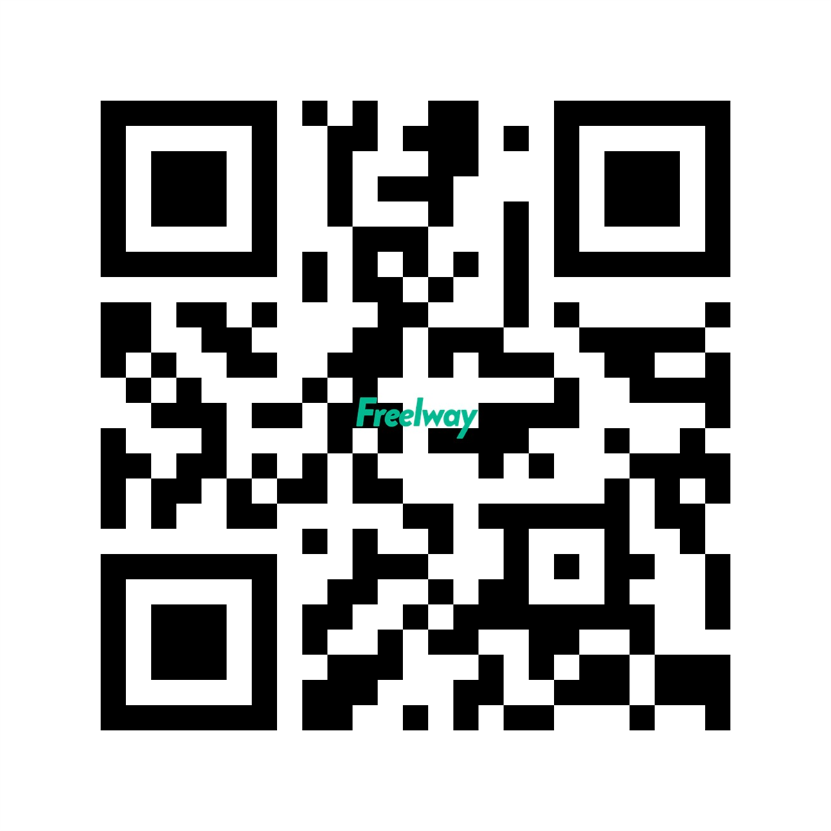 QR kode freelway app - Klikk for stort bilde