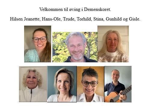 Bilde av Jeanette, Hans Ole, Torhild, Stina, Gunhild og Gisle - Klikk for stort bilde