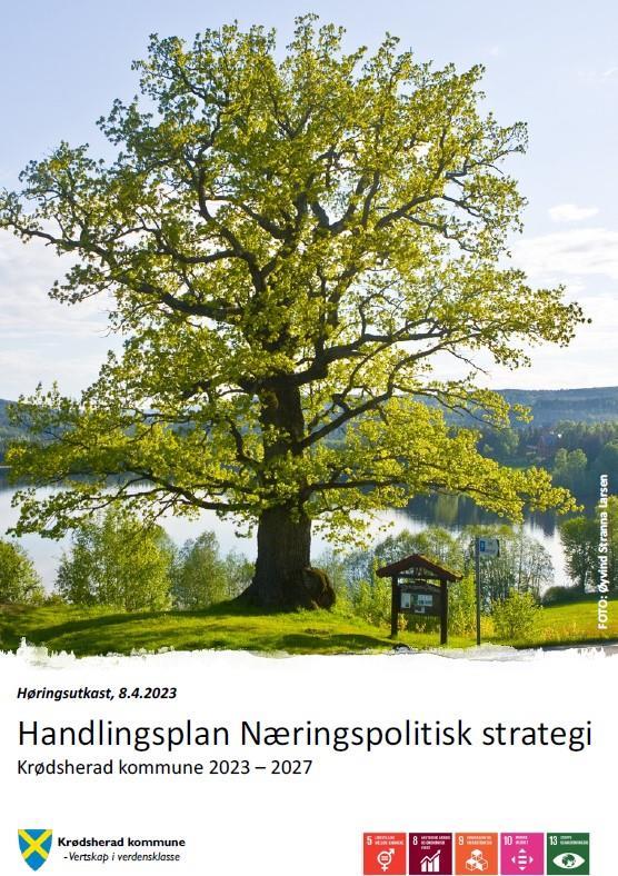 Den gamle mester og påskrift: Handlingsplan næringspolitisk strategi - Klikk for stort bilde